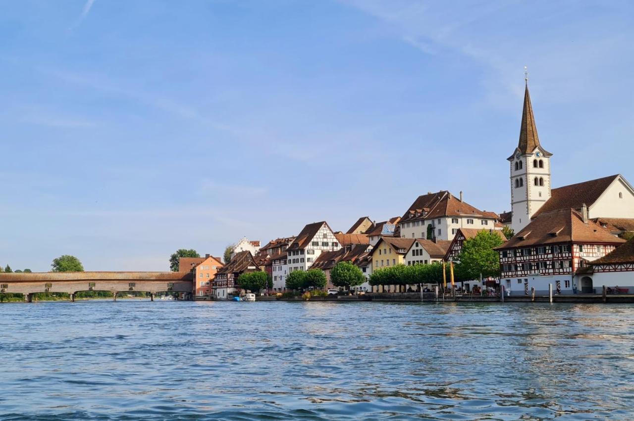 Ferienwohnung Rheinblick In Buesingen -Keine Monteure- Busingen Εξωτερικό φωτογραφία